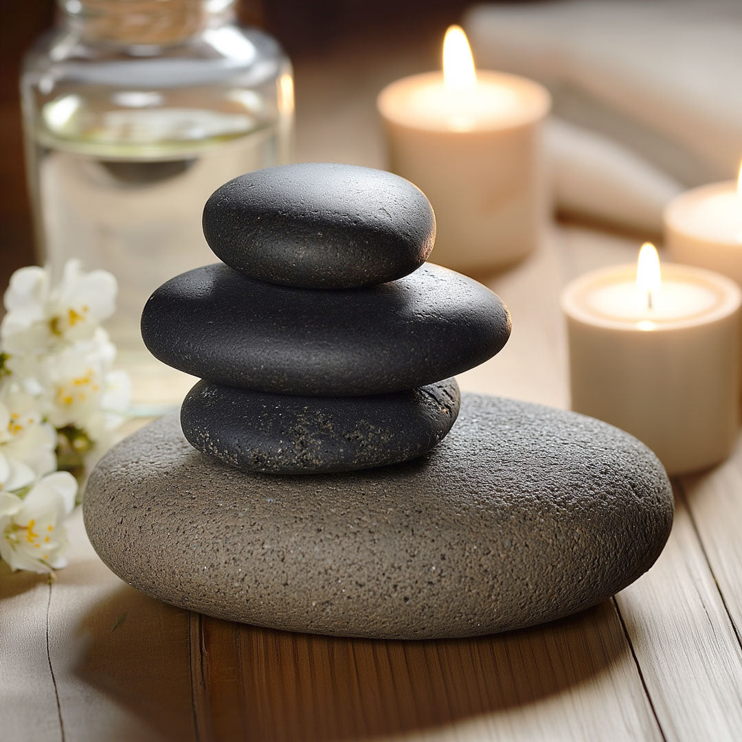 HOT STONE & AROMATHERAPY MASSAGE